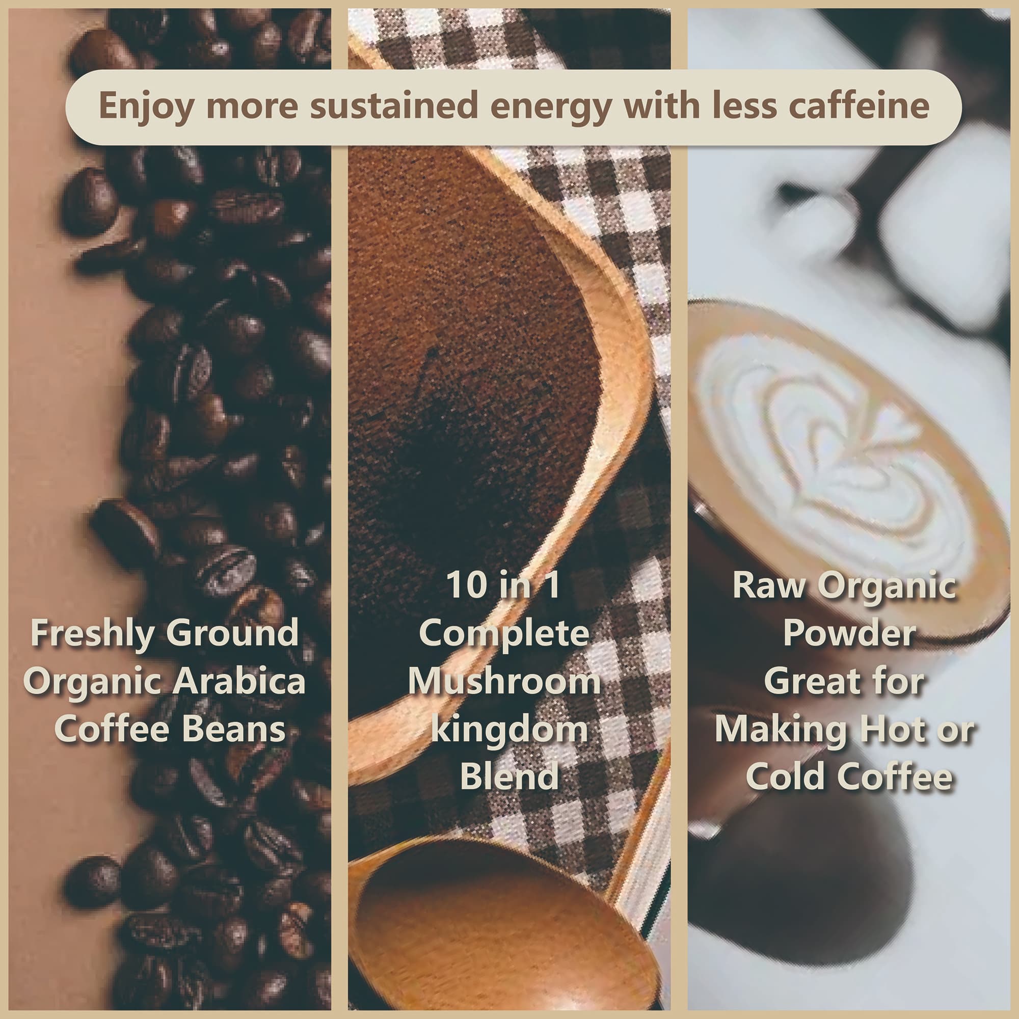 Mushroom coffee