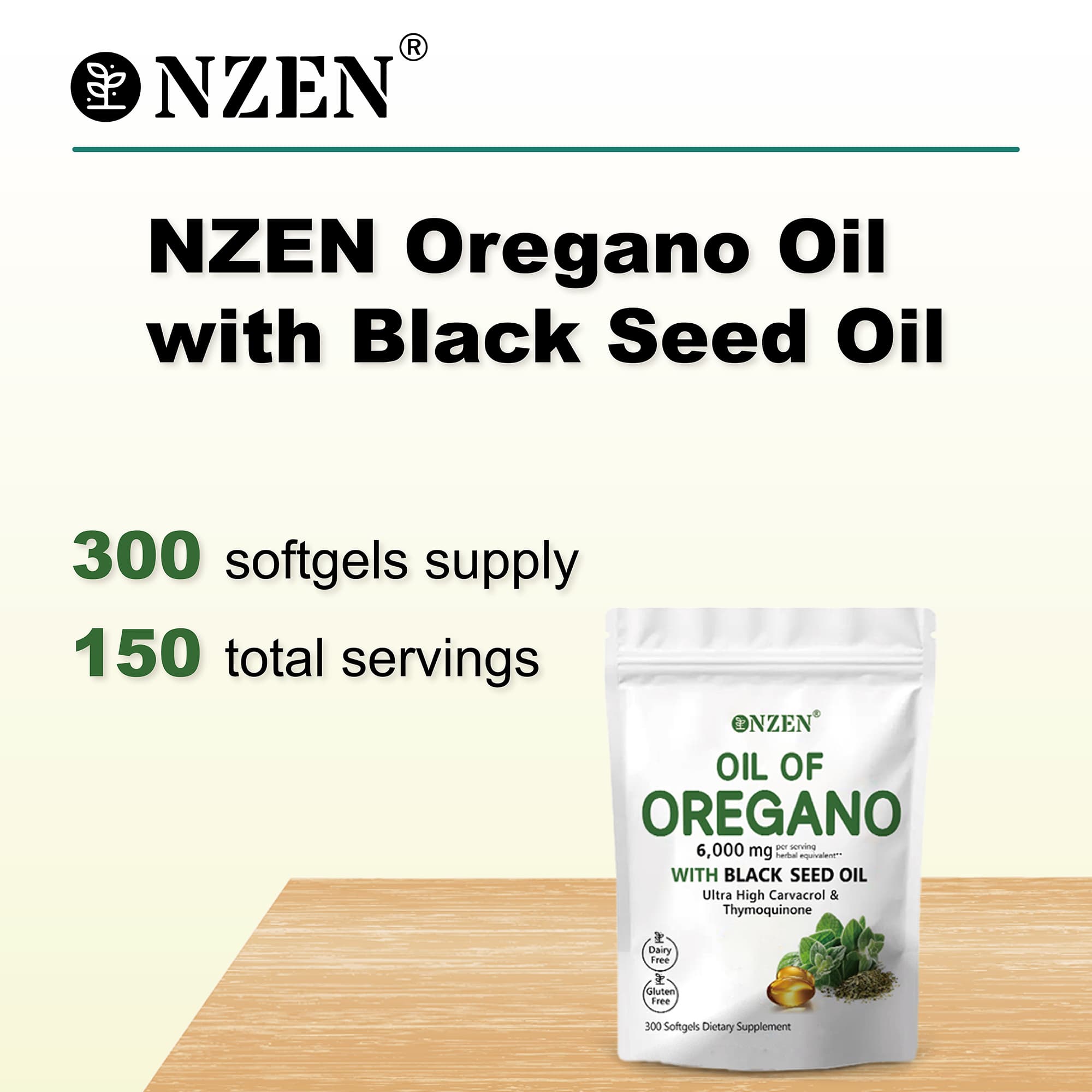 Oregano oil capsules