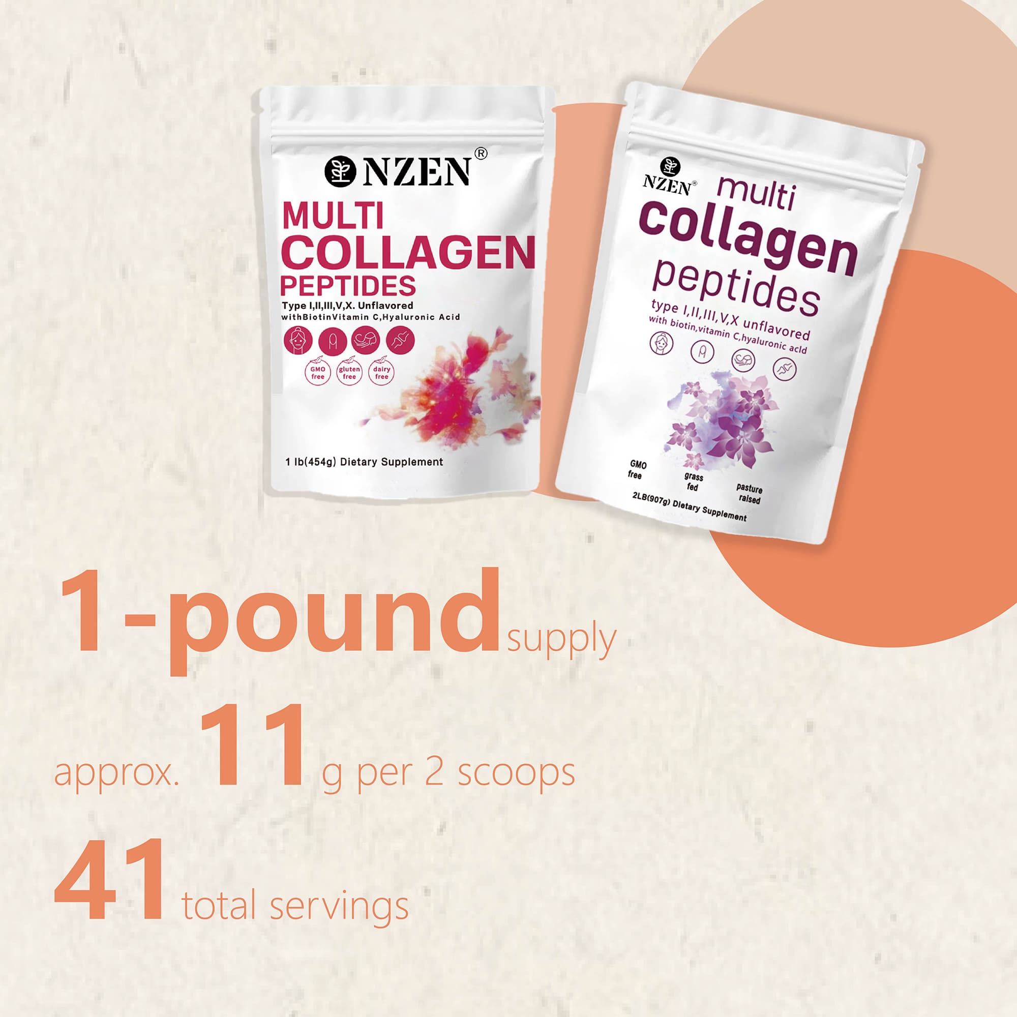 Nzen Multi Collagen peptide