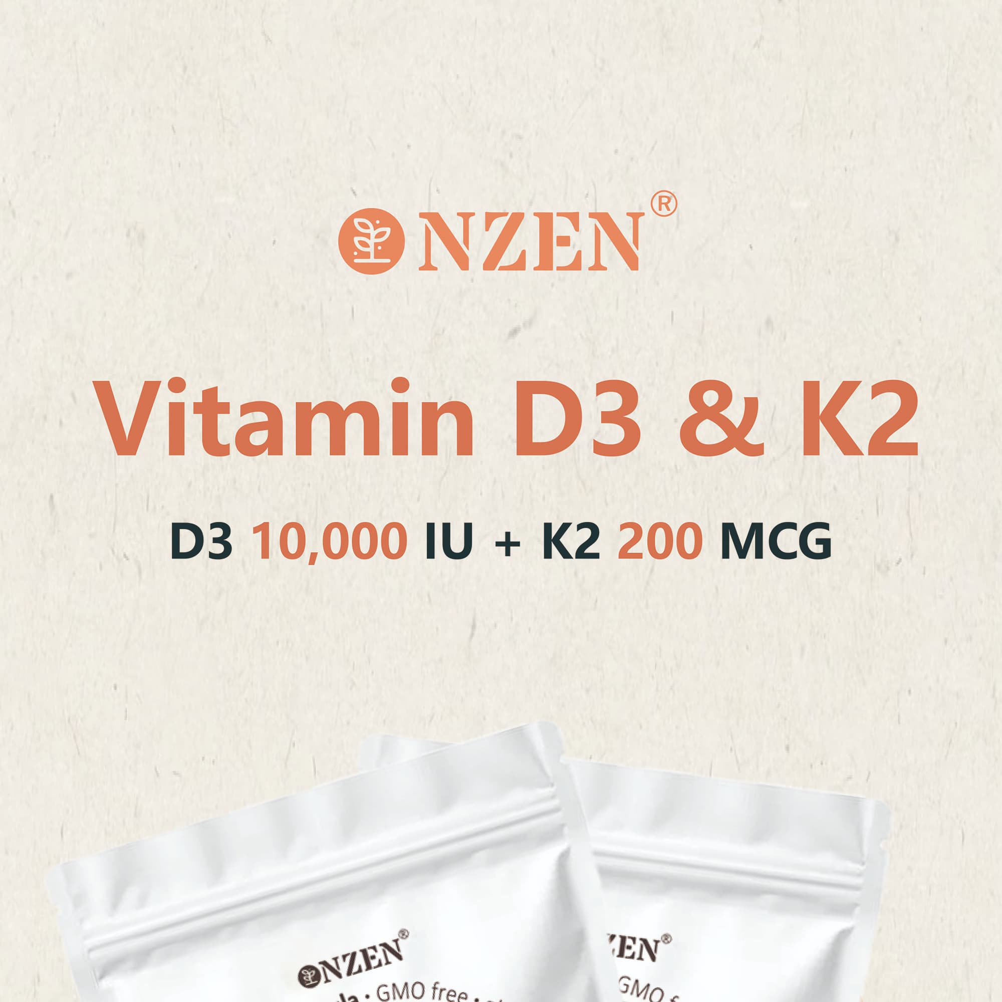 Nzen Vitamin D3K2
