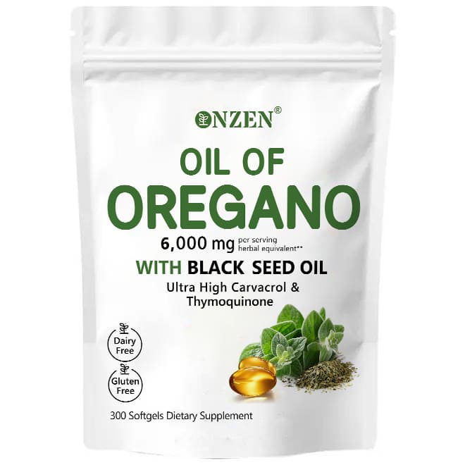 Oregano oil capsules
